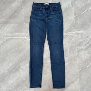 NWOT Women’s Madewell Roadtripper Medium Wash Skinny Jeans Size 26
